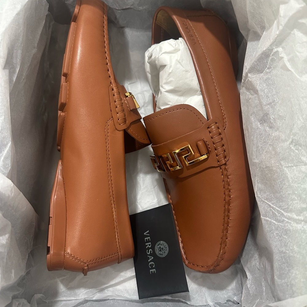 Versace La Greca driving shoe - Picture 7 of 9